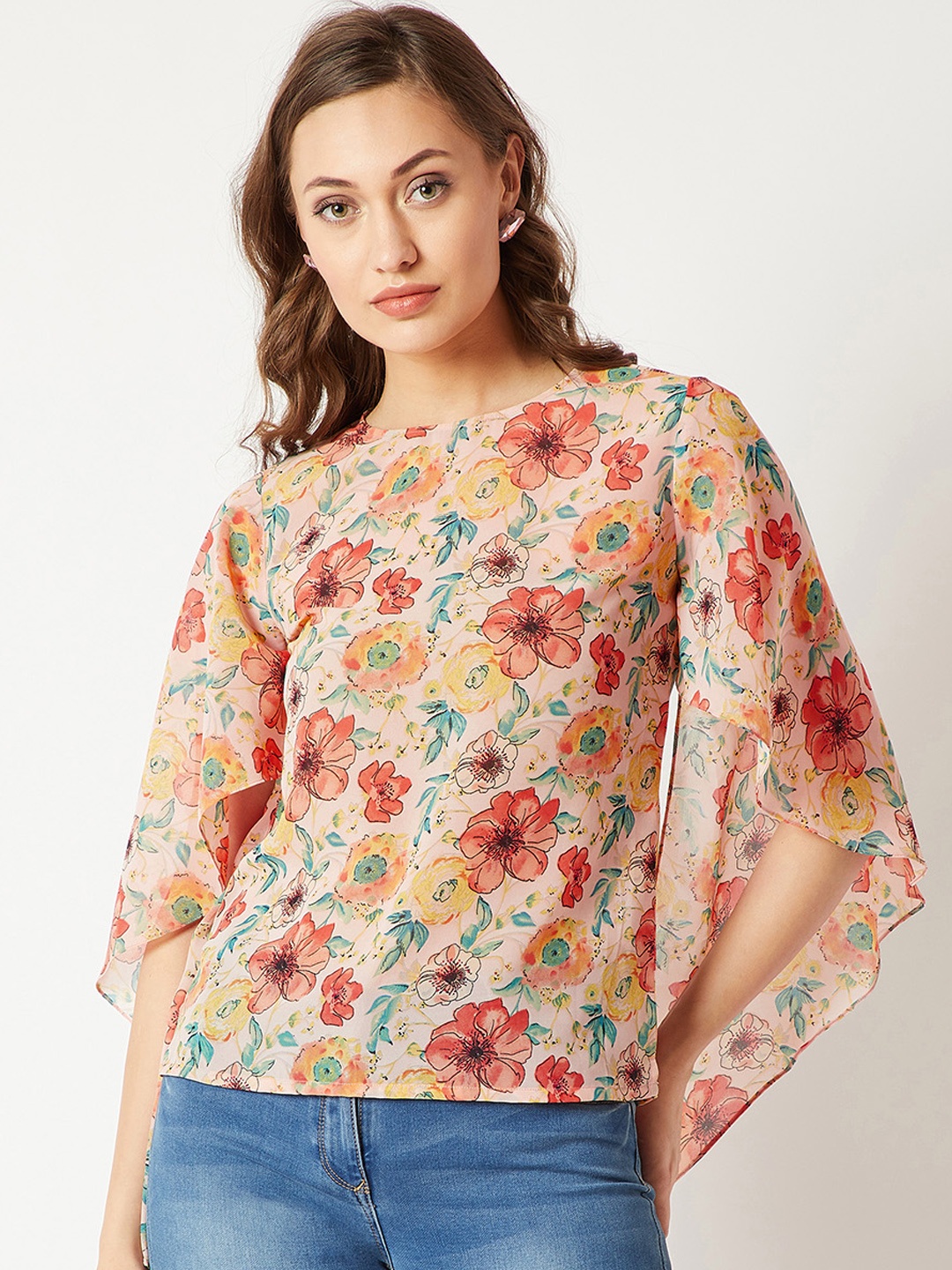 

Miss Chase Women Multicoloured Printed Top, Multi