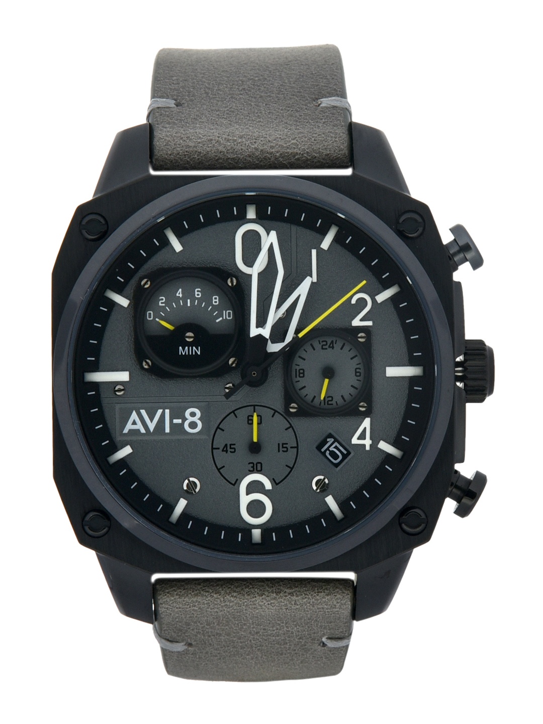 

AVI-8 Men Grey Analogue Watch AV-4052-03