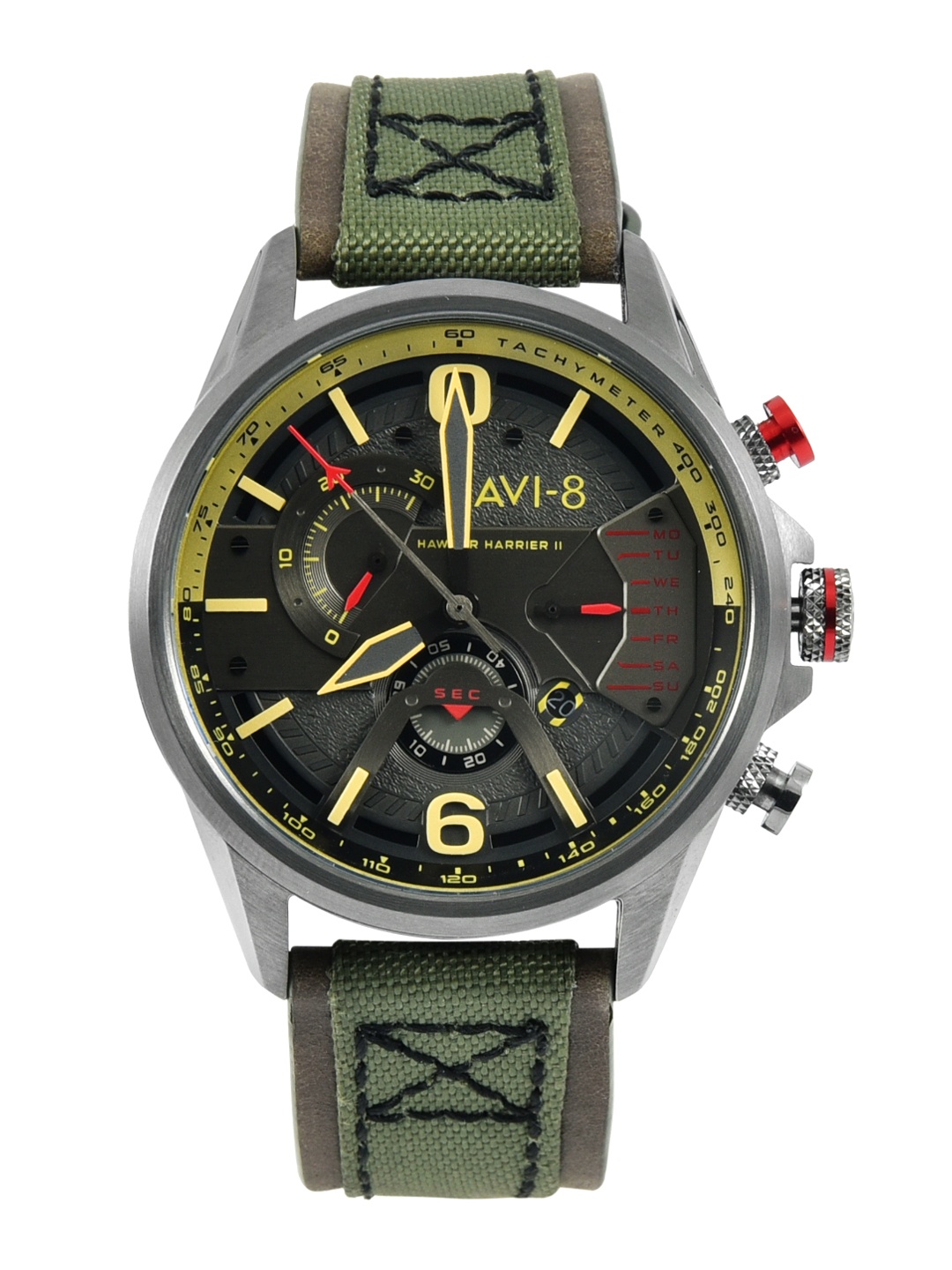 

AVI-8 Men Grey Analogue Watch AV-4056-03