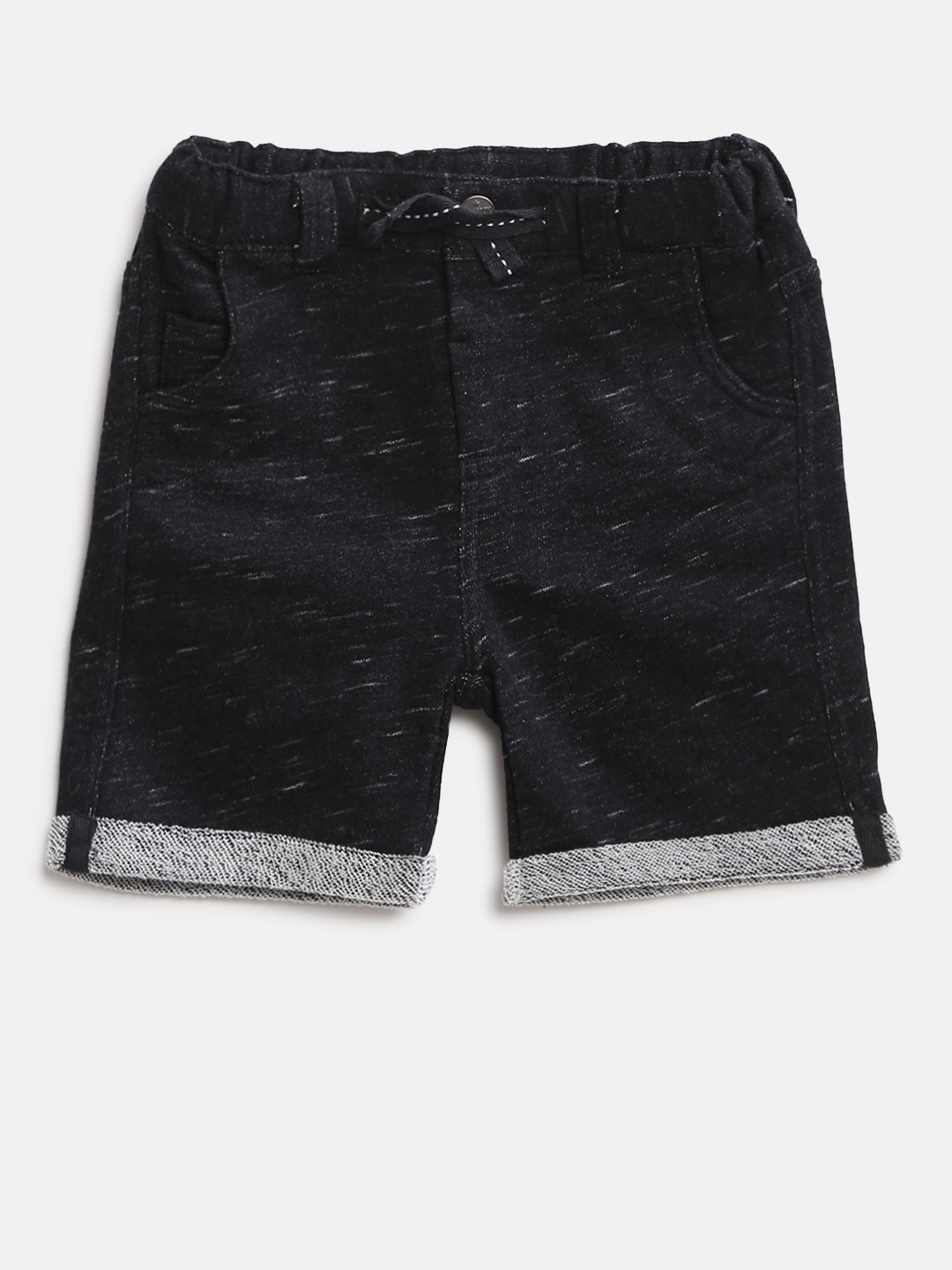 

Fox Boys Black Solid Regular Fit Shorts