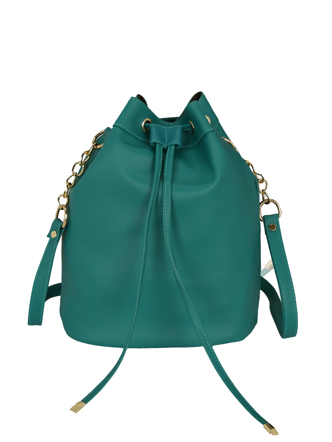 

KLEIO Olive Green Solid Sling Bag