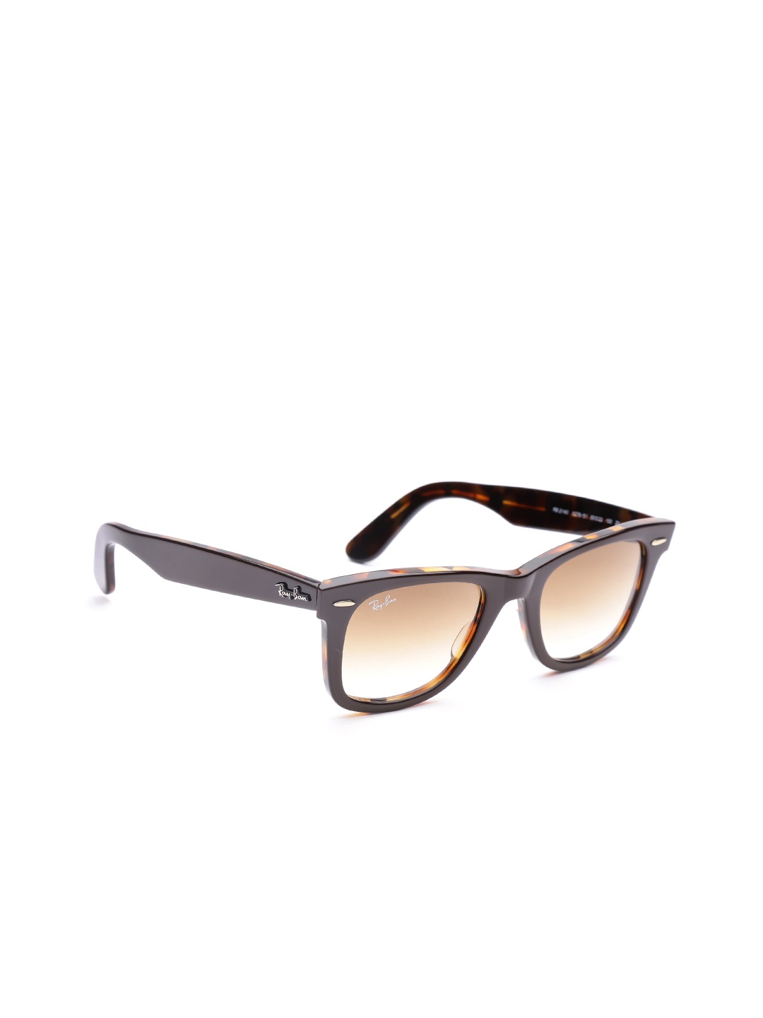 

Ray-Ban Unisex Wayfarer Sunglasses 0RB2140127651, Brown