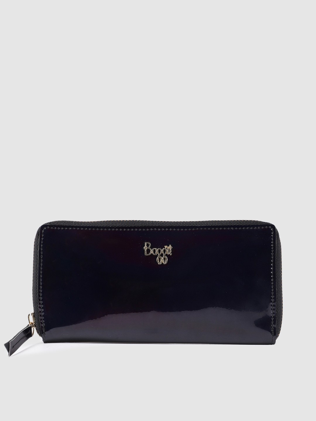 

Baggit Women Blue Solid Zip Around Wallet