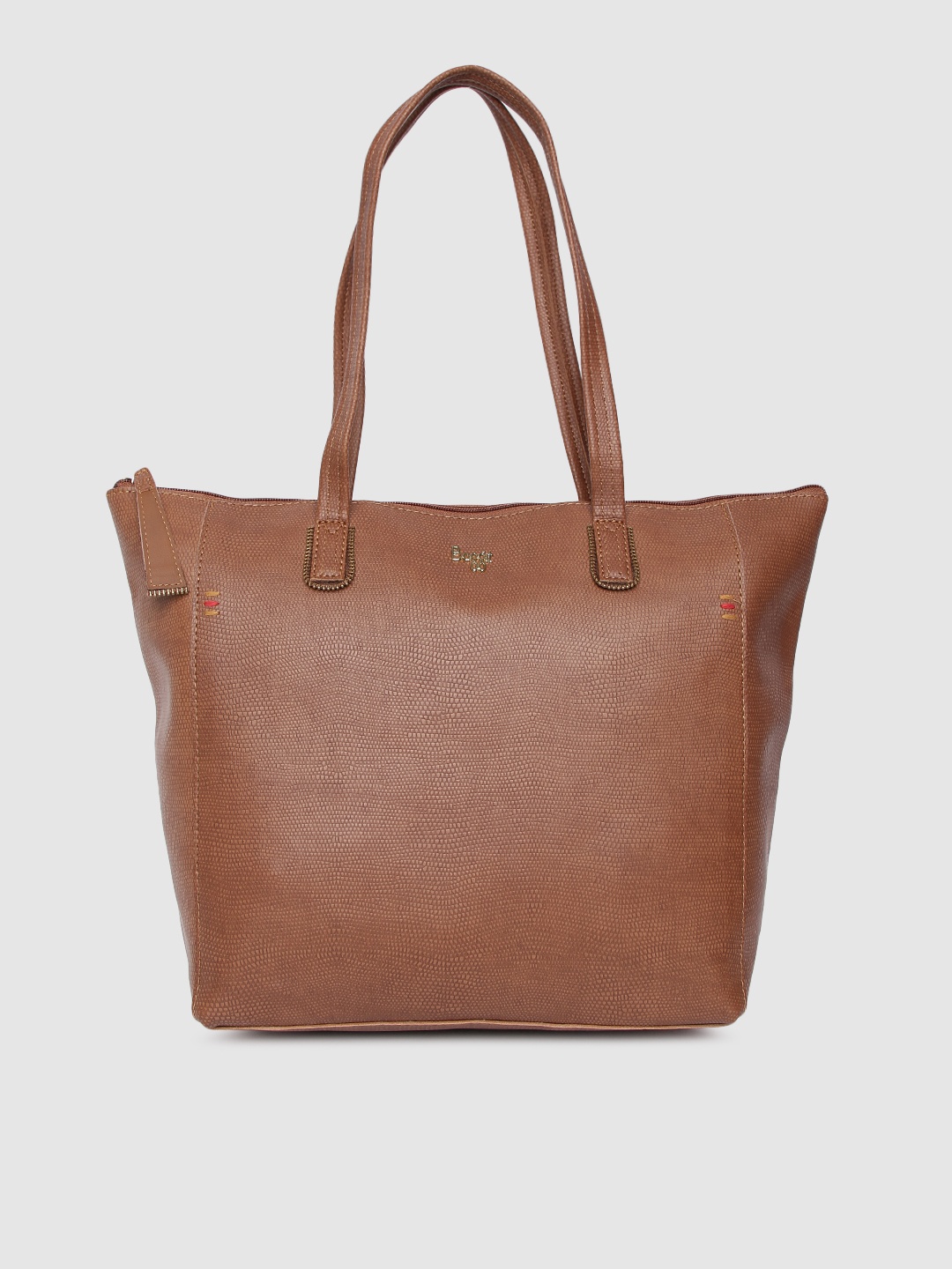 

Baggit Brown Textured Shoulder Bag, Tan