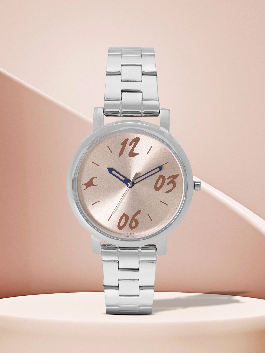 

Fastrack Women Beige Analogue Watch 68010SM08