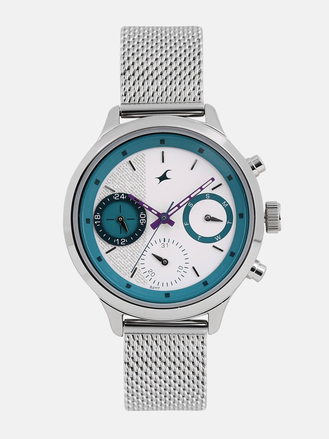 

Fastrack Women White Analogue Watch 6179SM01