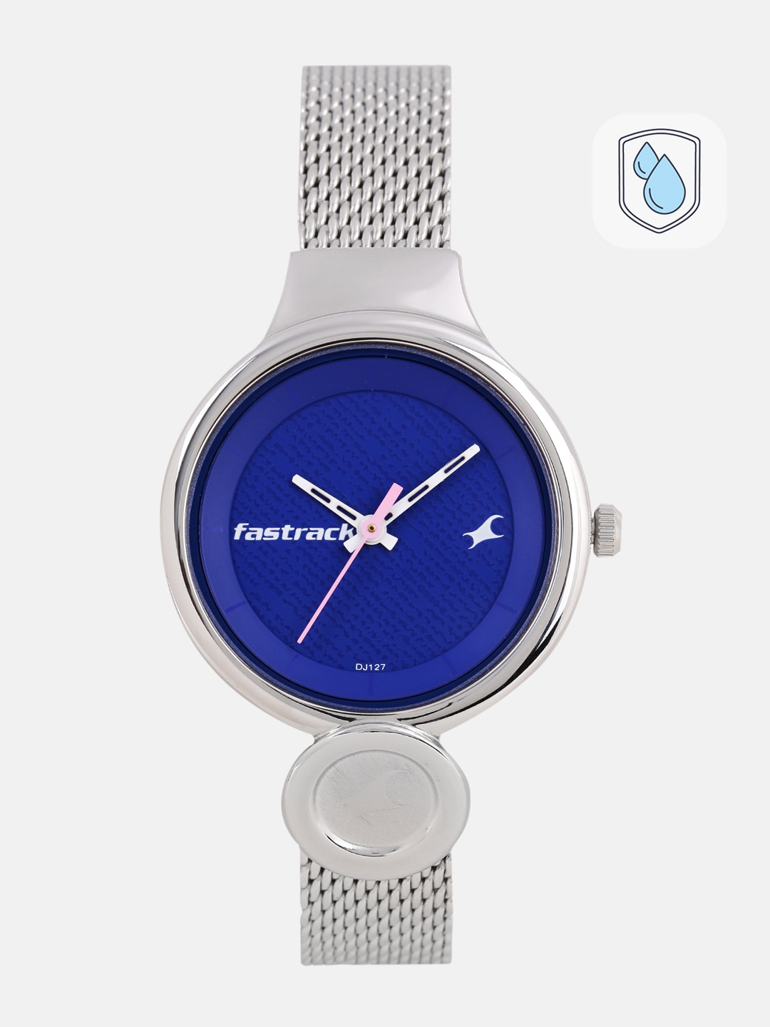 

Fastrack Women Blue Analogue Watch 6181SM01