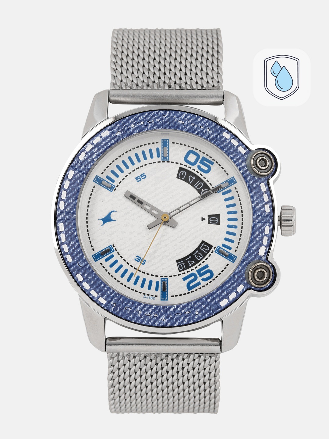 

Fastrack Men White Analogue Watch 3188KM01