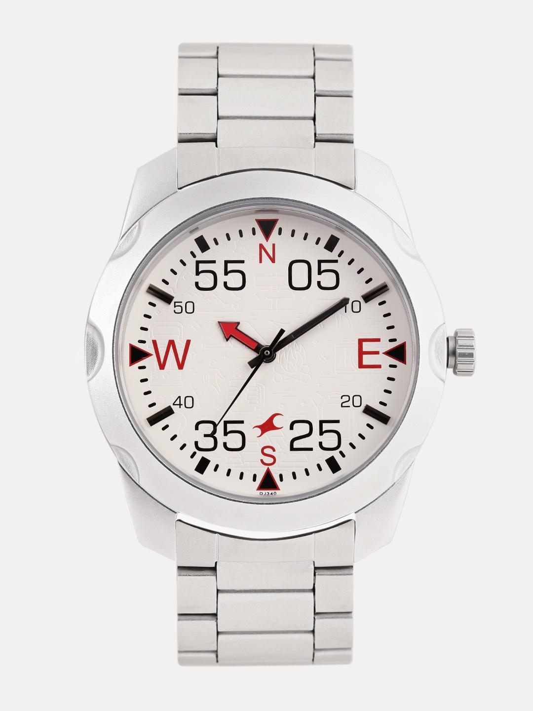 

Fastrack Men White Analogue Watch 3123SM05