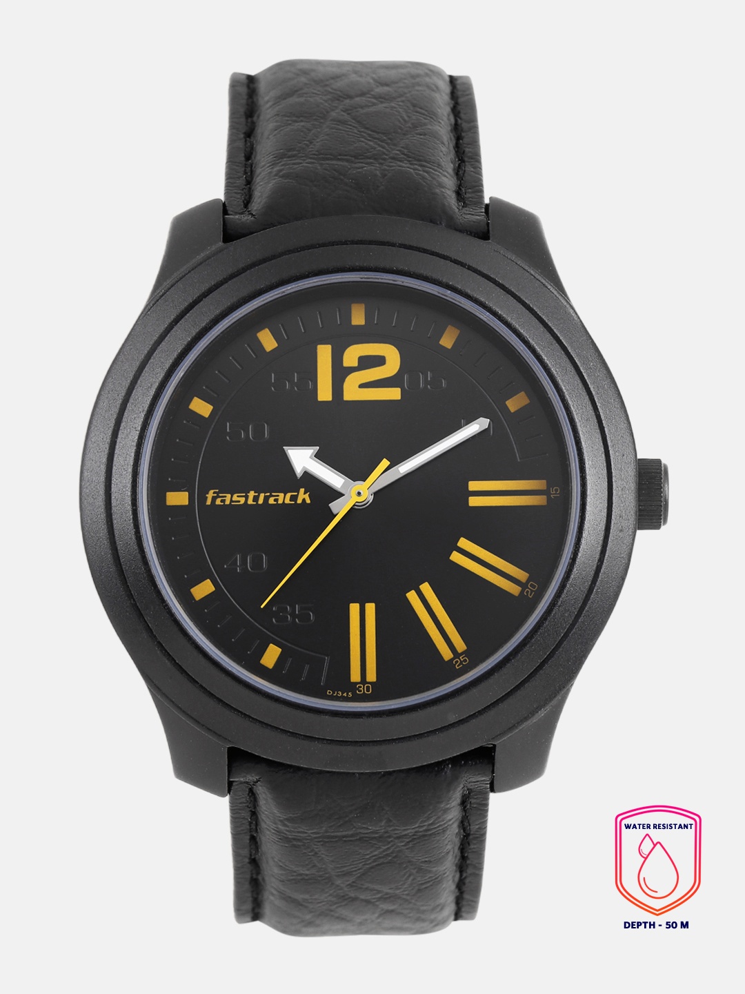 

Fastrack Men Black Analogue Watch 3198AL01