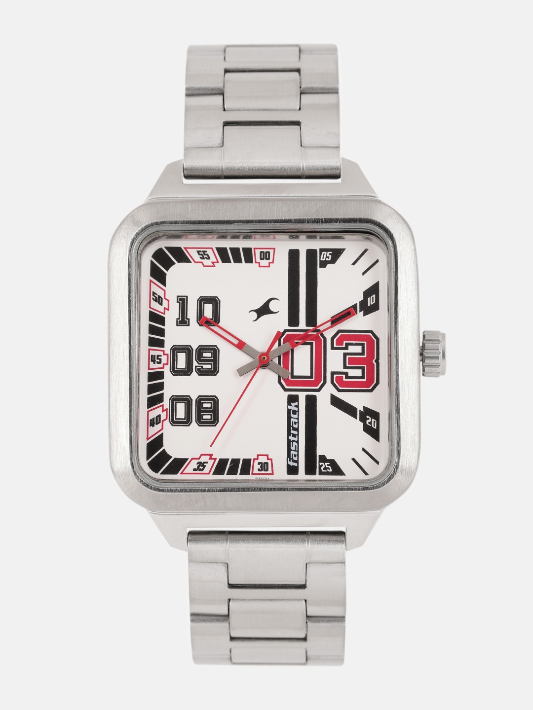 

Fastrack Men White Analogue Watch 3179SM01