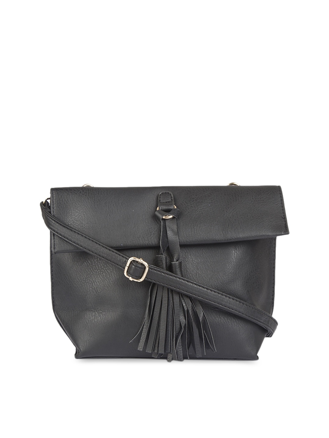 

LEGAL BRIBE Women Black Solid Sling Bag