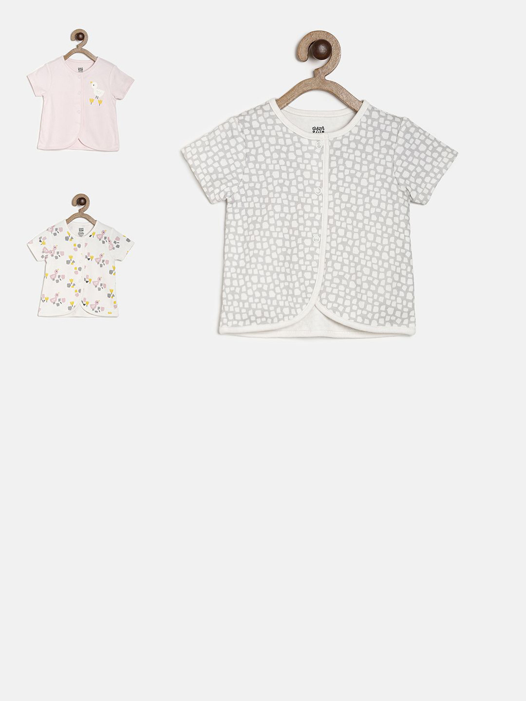 

MINI KLUB Boys Pack of 3 Printed Jhablas, Multi