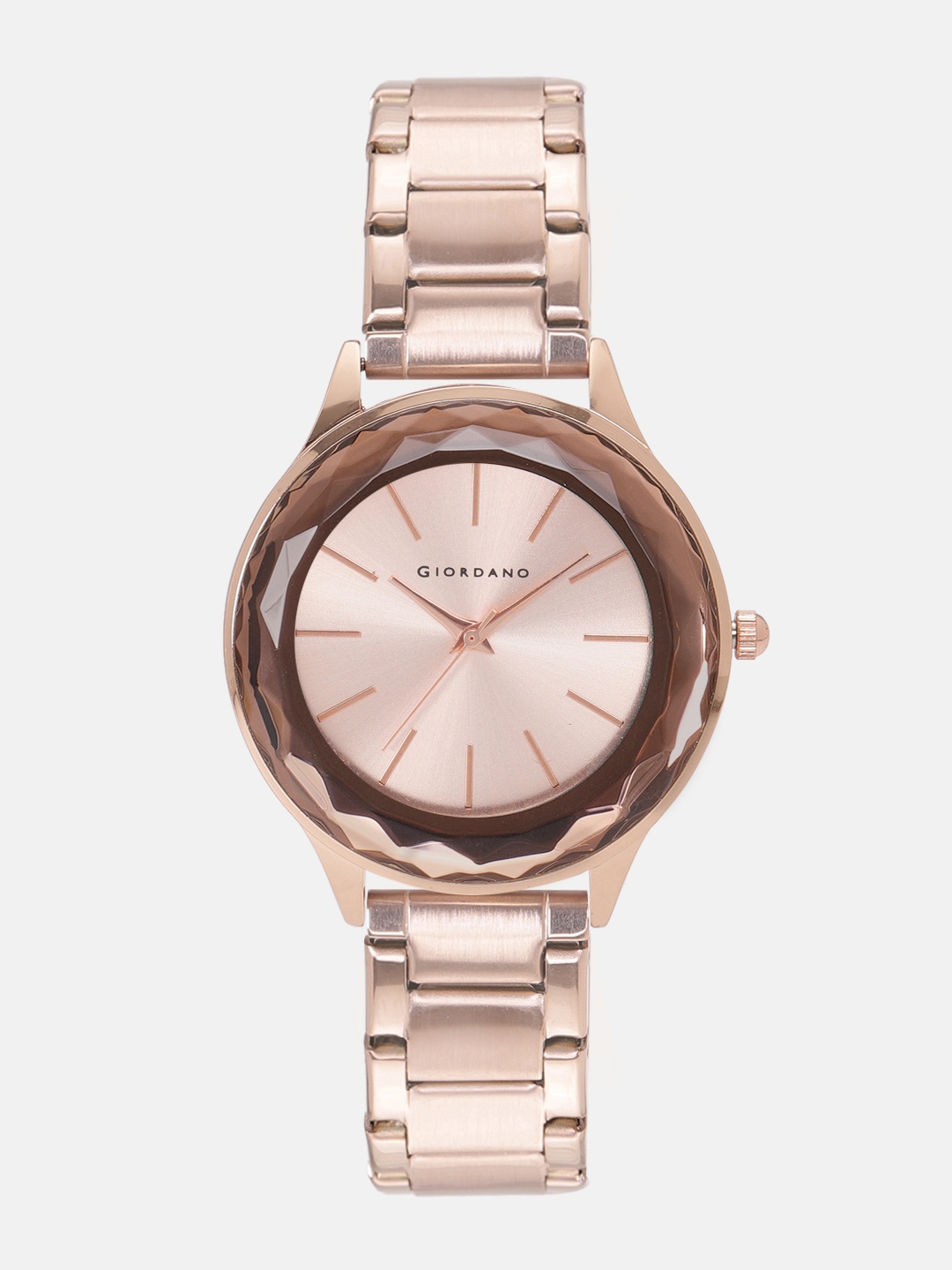 

GIORDANO Women Rose Gold-Toned Analogue Watch C2171-44