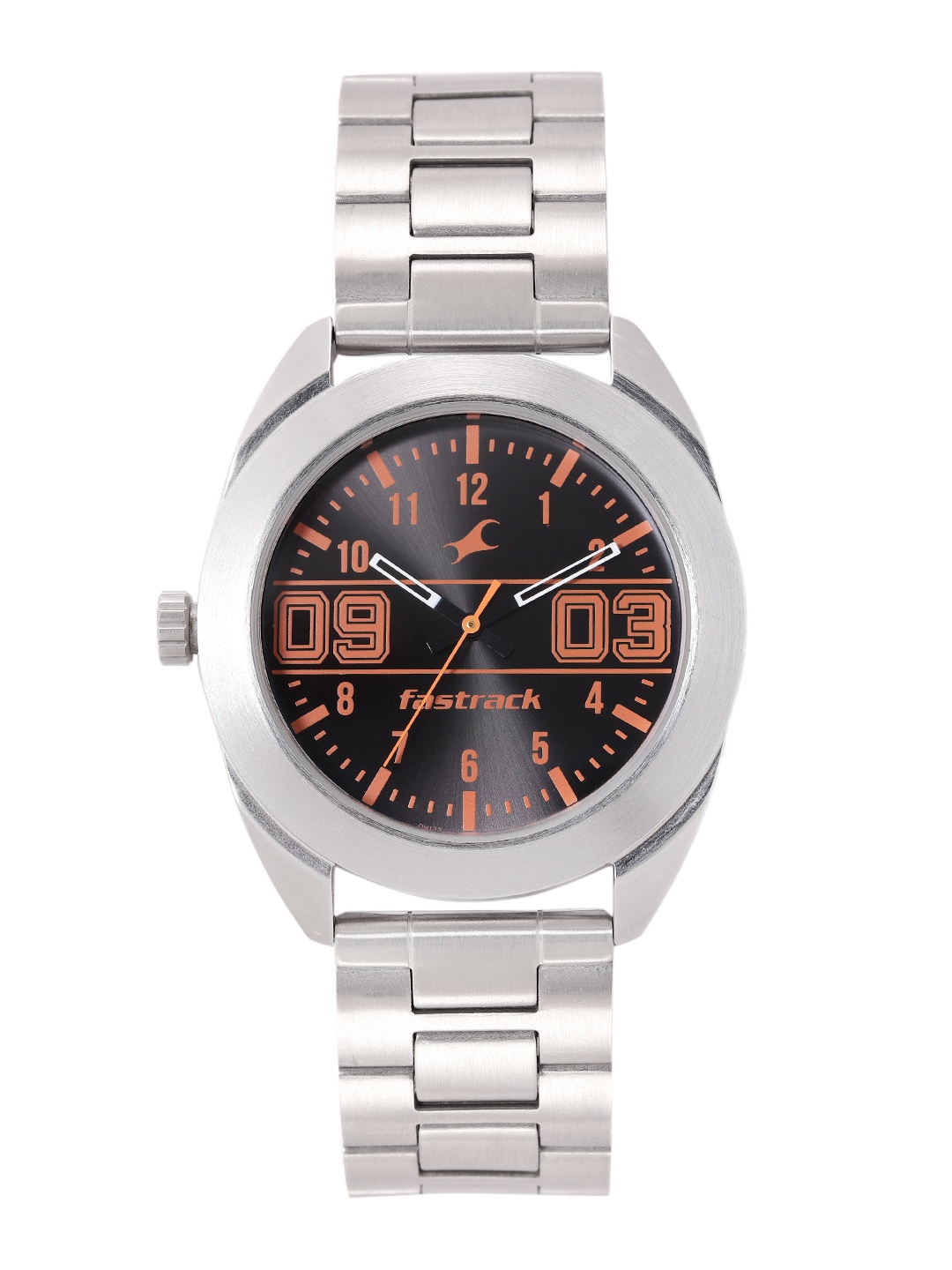 

Fastrack Men Printed Analogue Watch 3175SM02, Black
