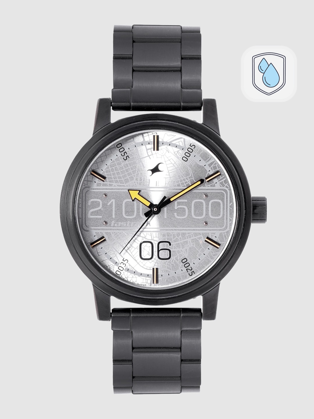

Fastrack Men Grey Printed Analogue Watch 3199NM04