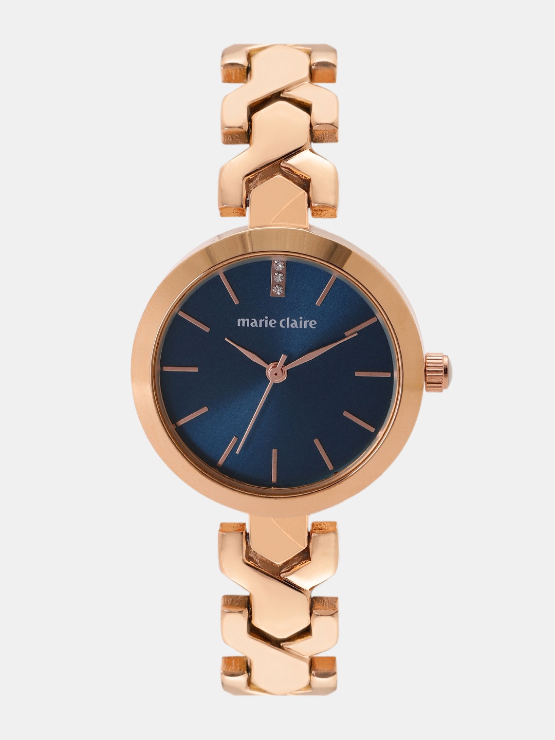 

Marie Claire Women Navy Blue Analogue Watch MC 11C-A