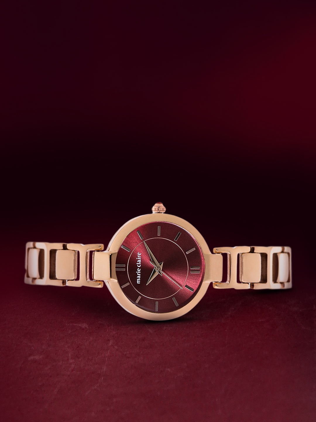 

Marie Claire Women Maroon Analogue Watch MC 16C-A