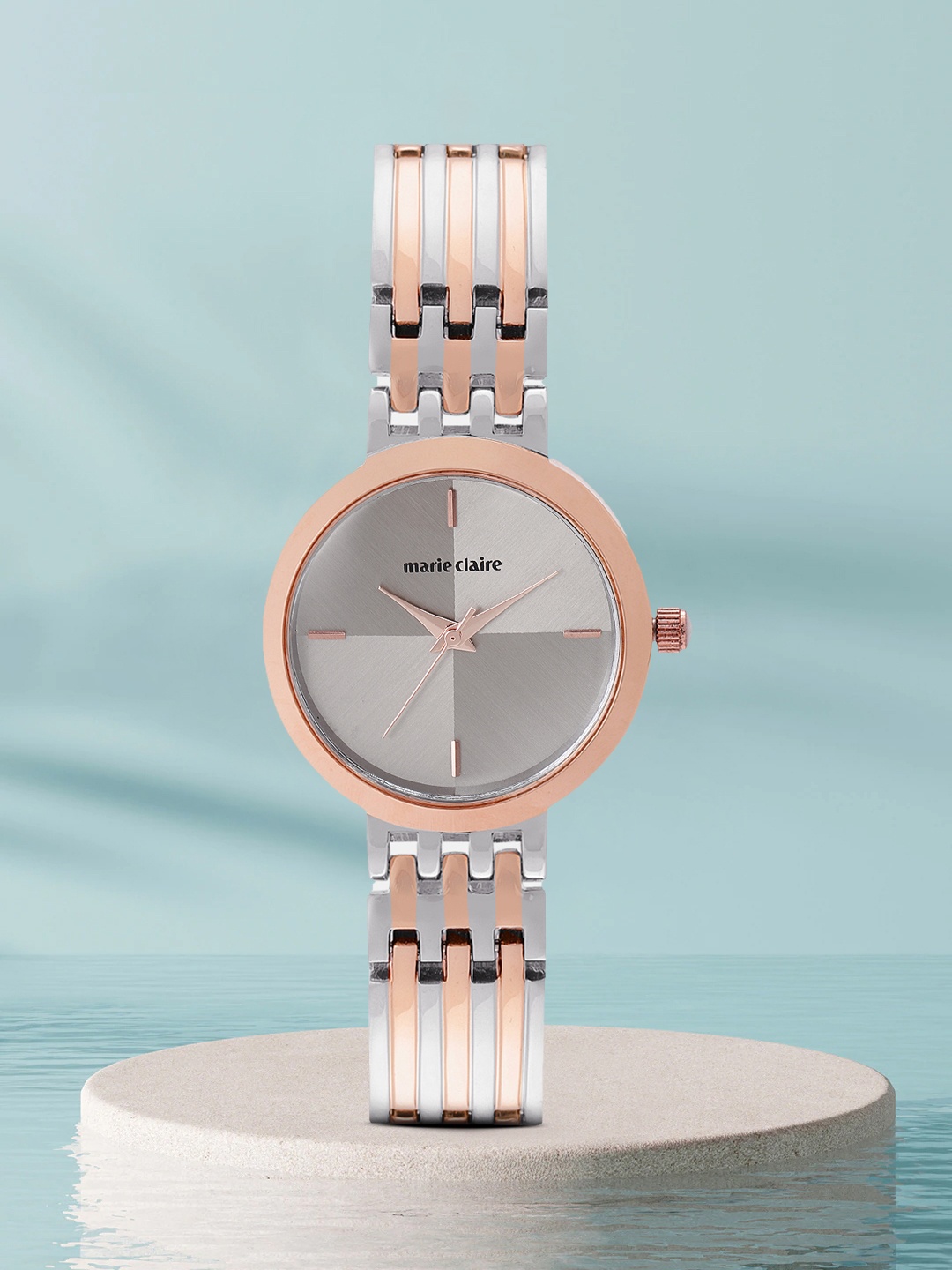 

Marie Claire Women Gunmetal-Toned Analogue Watch MC 4B-A, Metallic