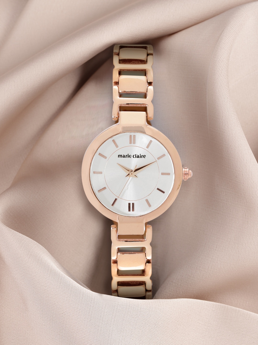 

Marie Claire Women Silver-Toned Analogue Watch MC 16B-A