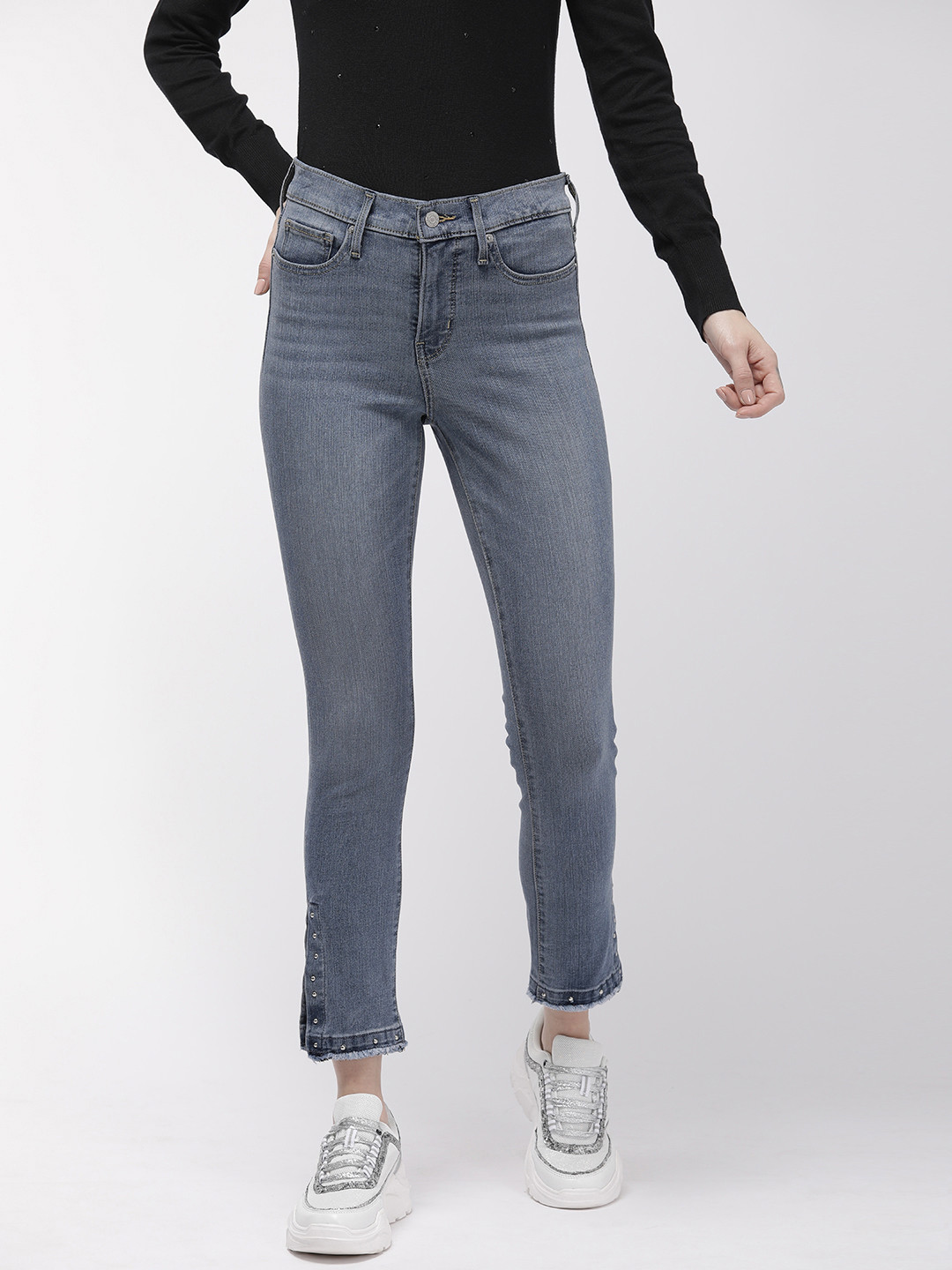 

Levis Women Blue 311 Shaping Skinny Fit Mid-Rise Clean Look Stretchable Jeans