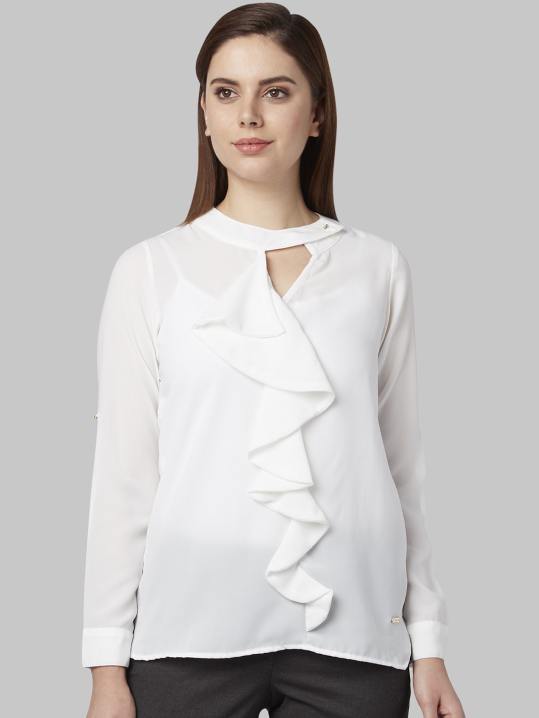 

Park Avenue Women White Solid Top