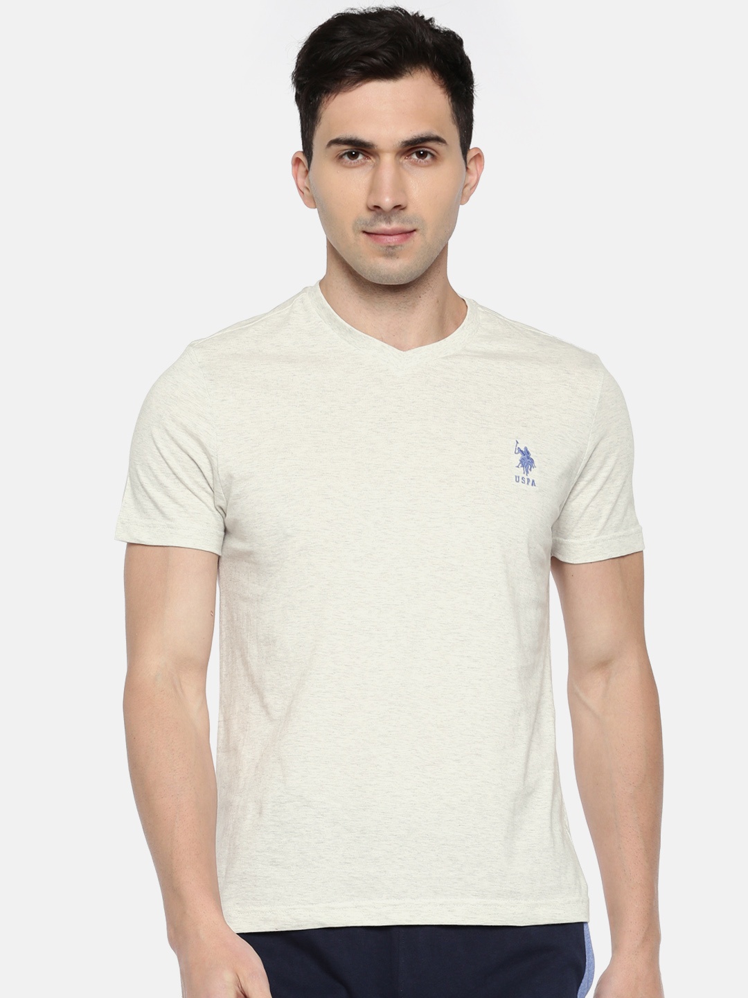 

U.S. Polo Assn. Grey Solid Lounge T-Shirt