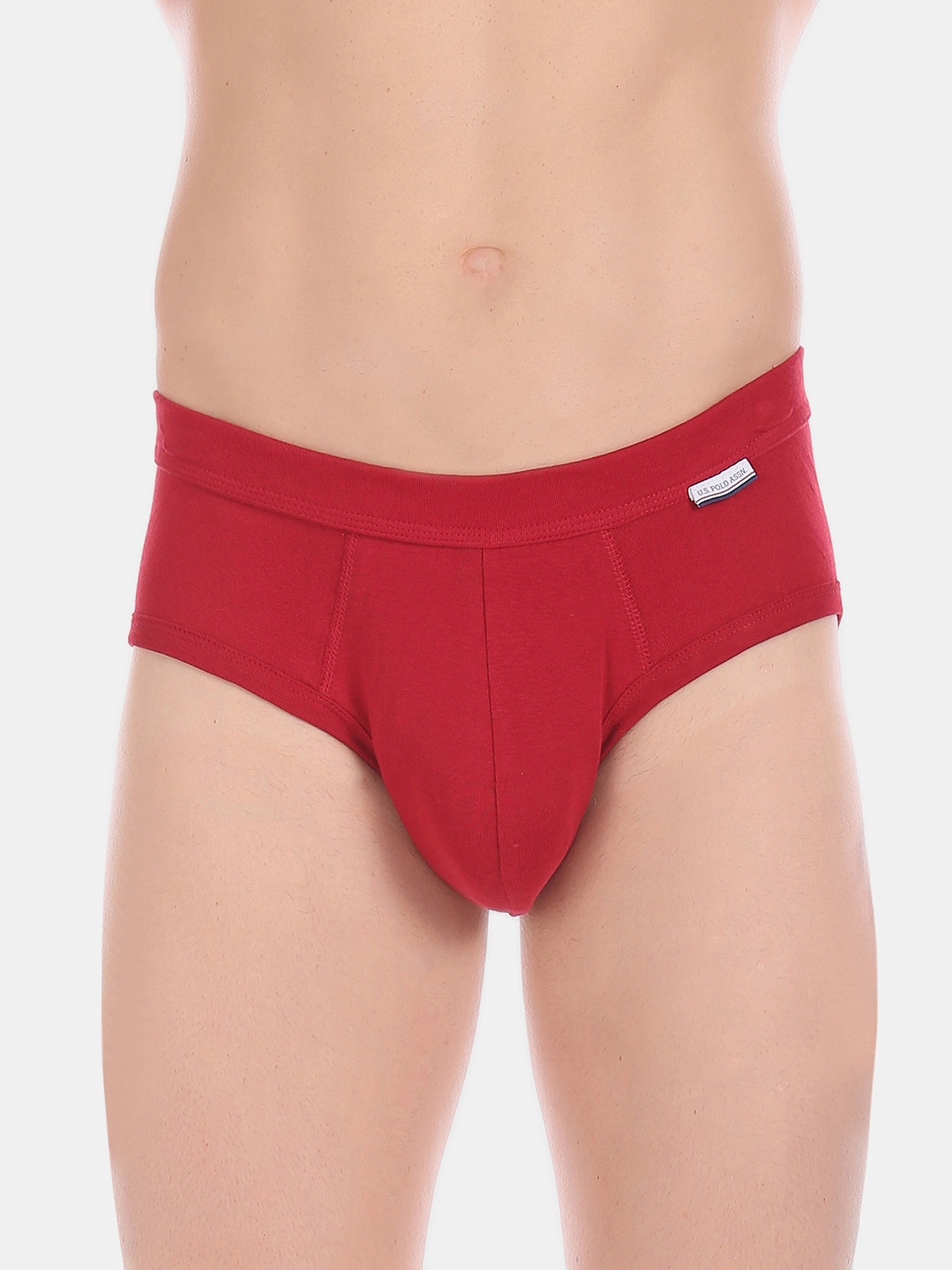 

U.S. Polo Assn. Men Assorted Solid Comfort Fit Briefs I639-615-P2-S