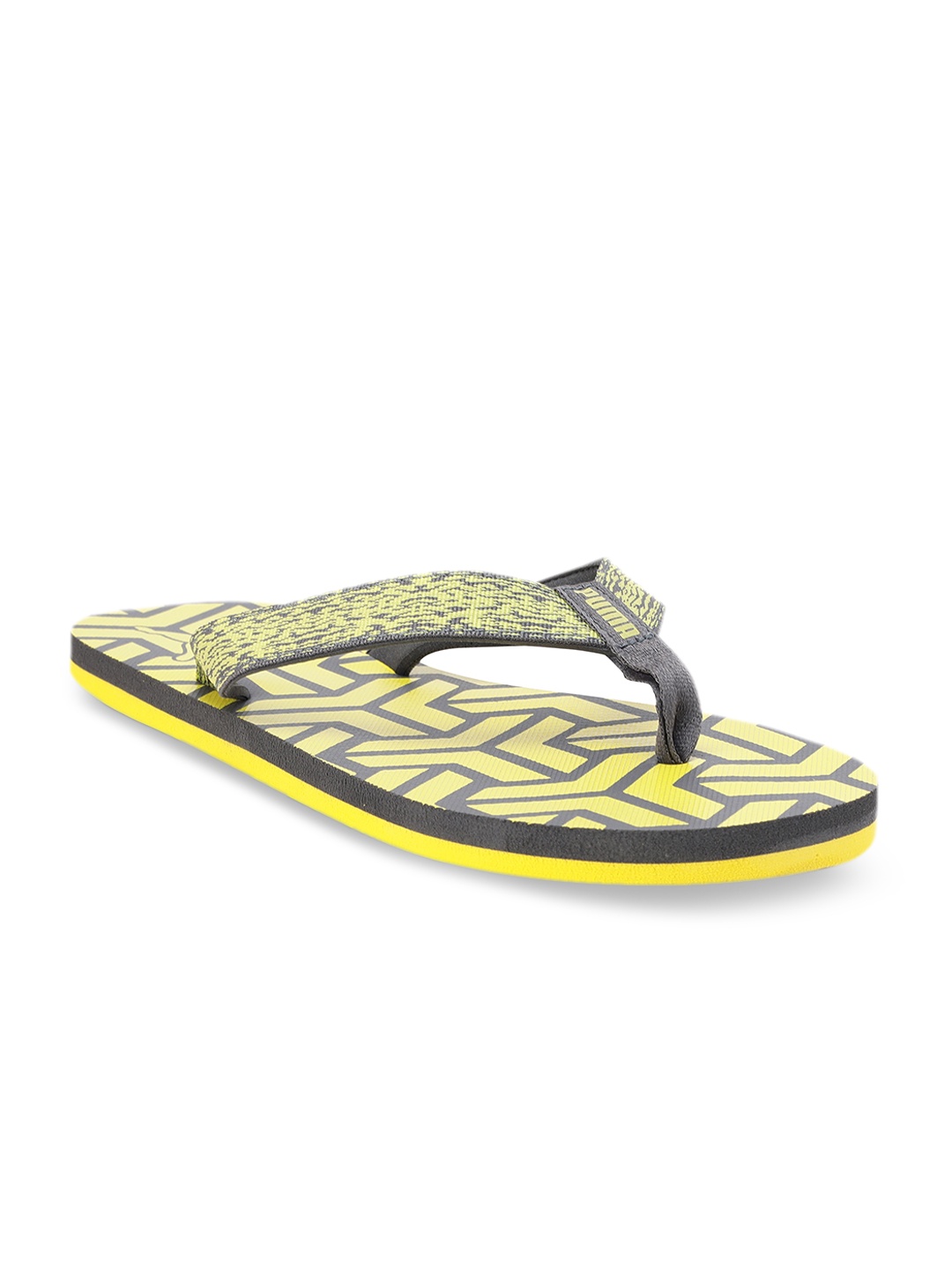 

Puma Unisex Yellow Camp Solid Thong Flip-Flops