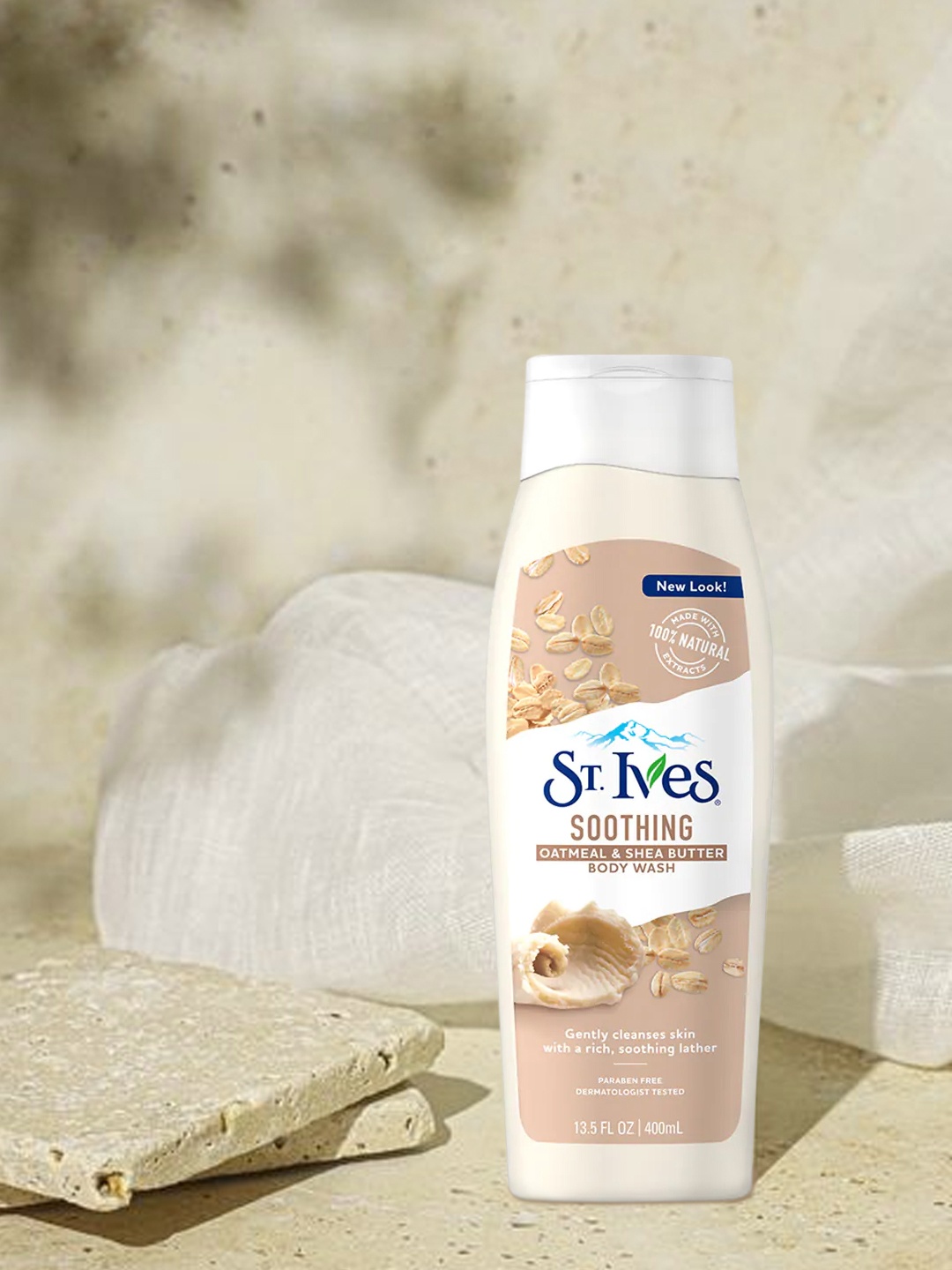 

St. Ives Soothing Oatmeal & Shea Butter Body Wash 400 ml, Cream