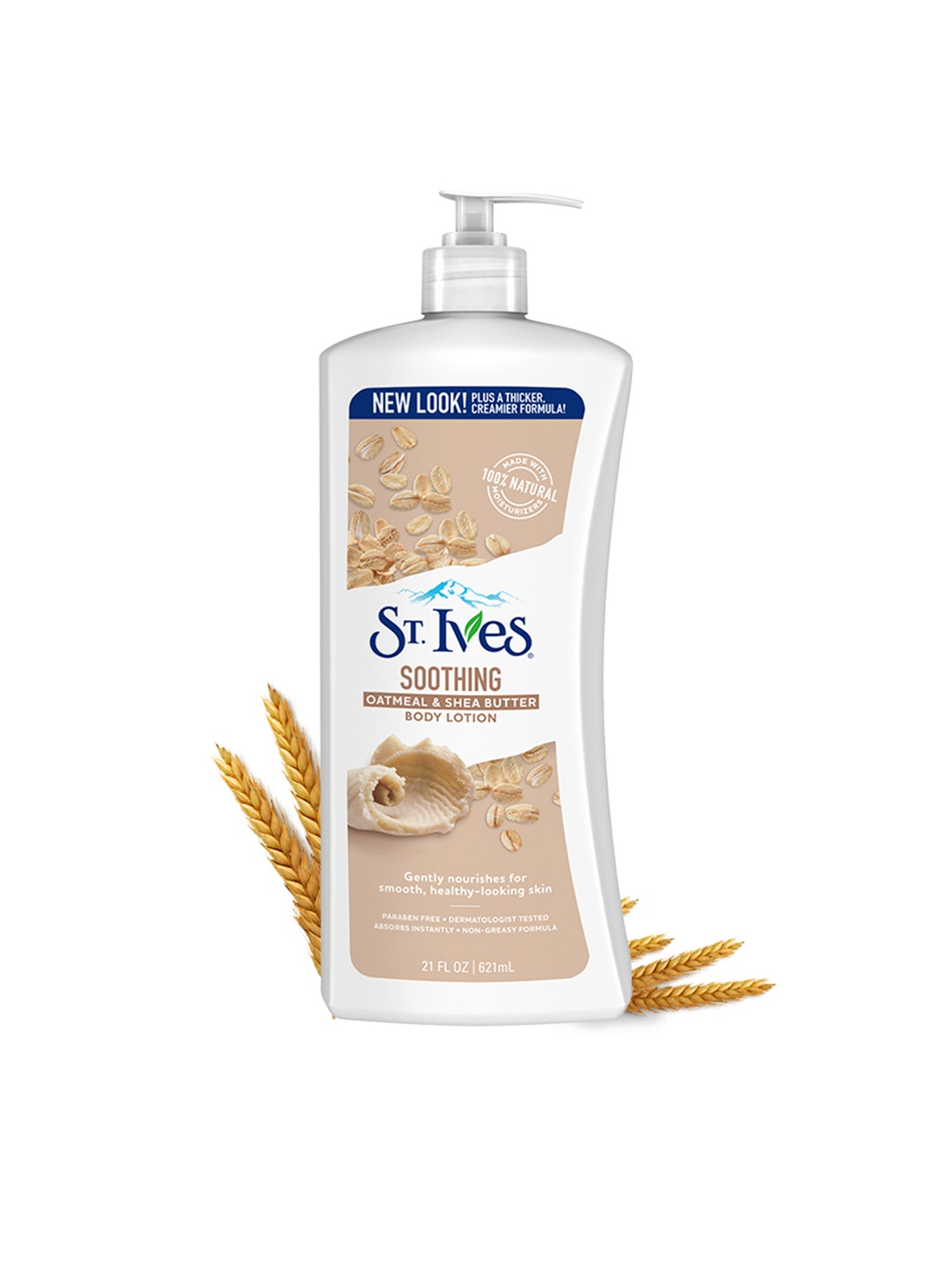 

St. Ives Soothing Oatmeal & Shea Butter Body Lotion 621 ml, White