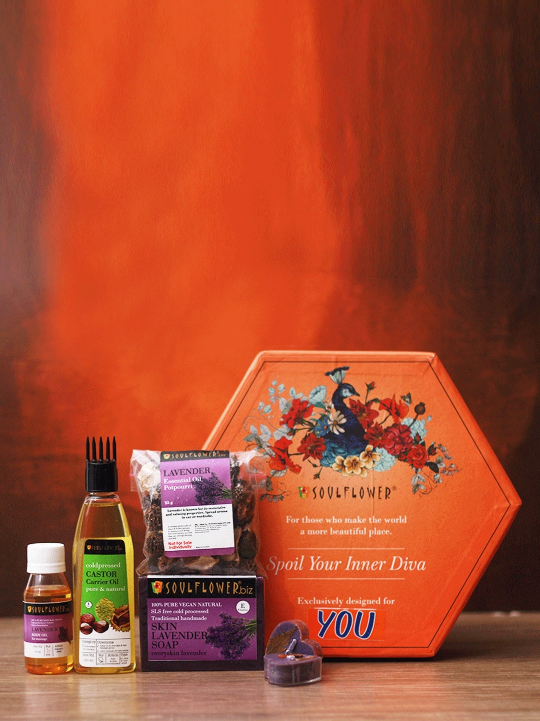 

Soulflower Unisex For You Sustainable Gift Set - 670 g, Multi