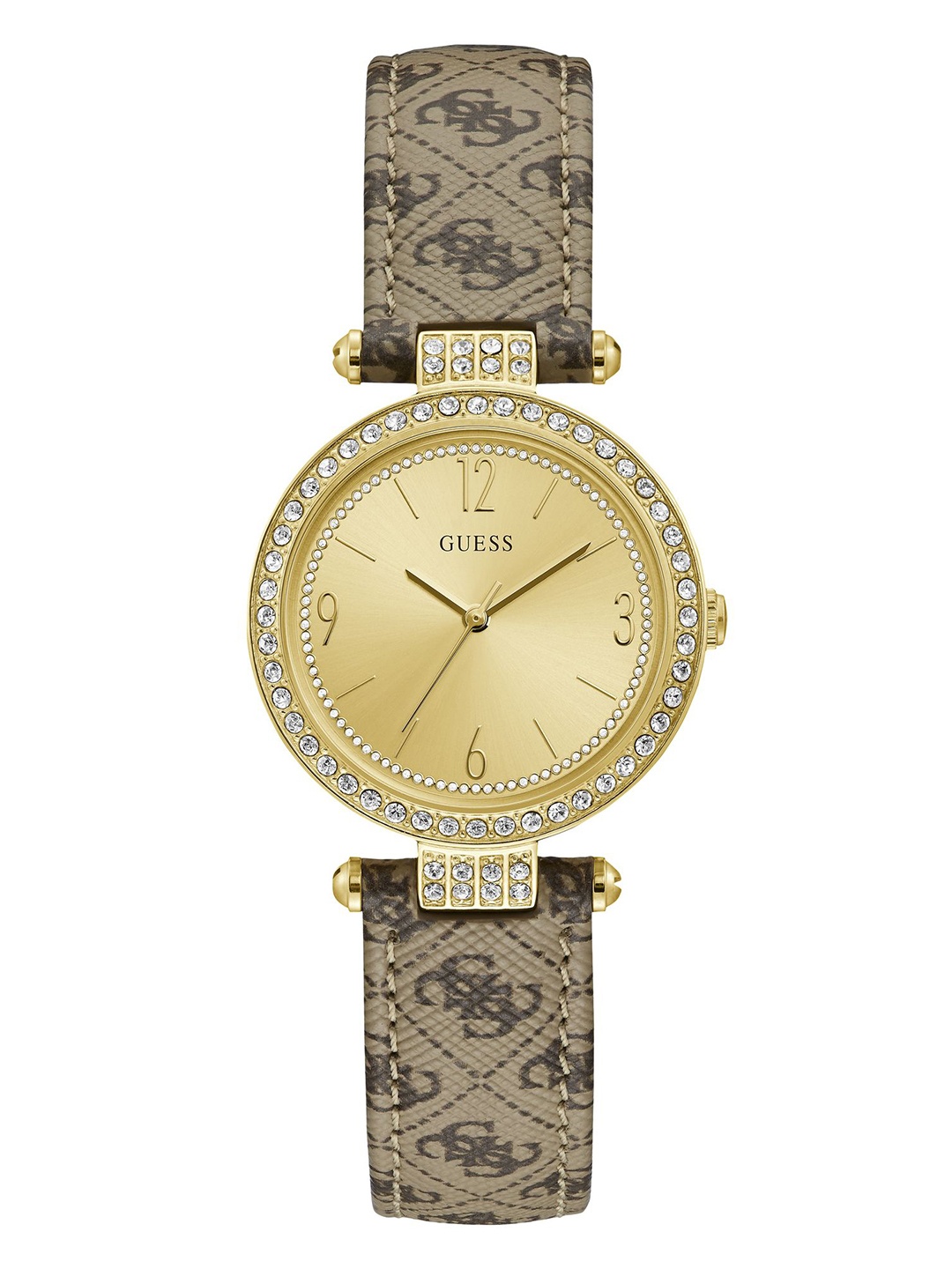 

GUESS Women Gold-Toned Analogue Watch W1230L2