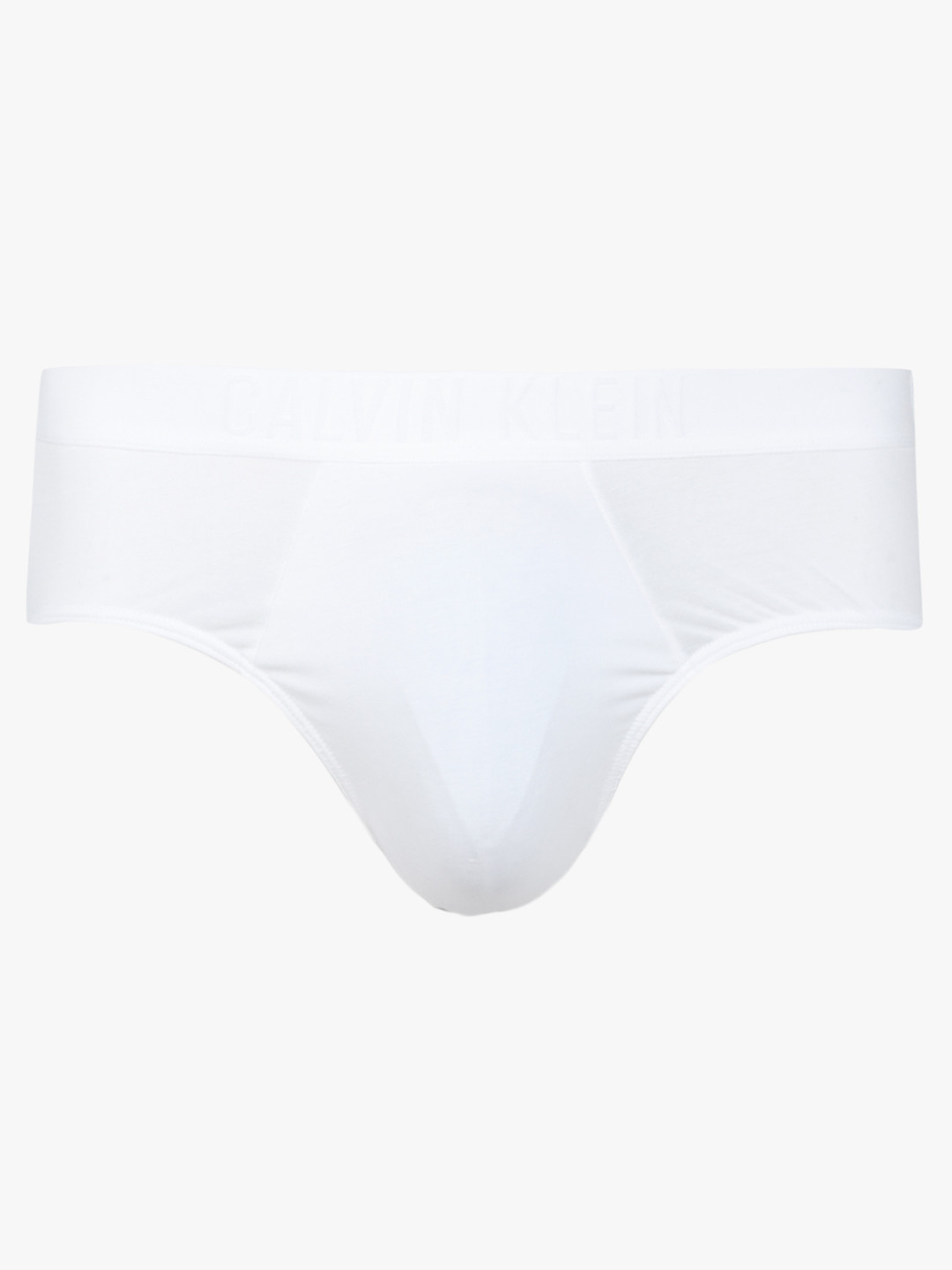 

White Solid Briefs