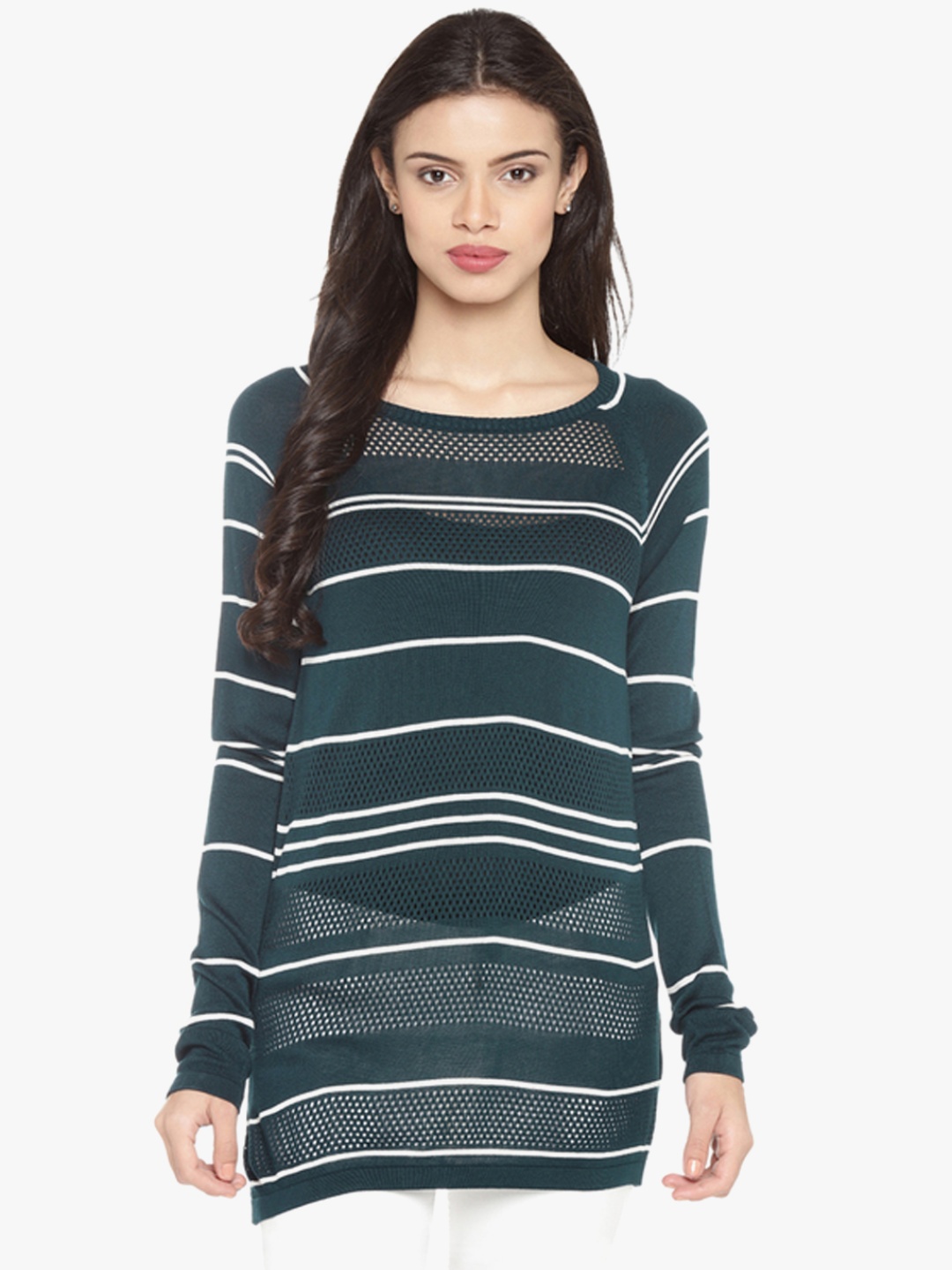 

Blue Striped Blouse
