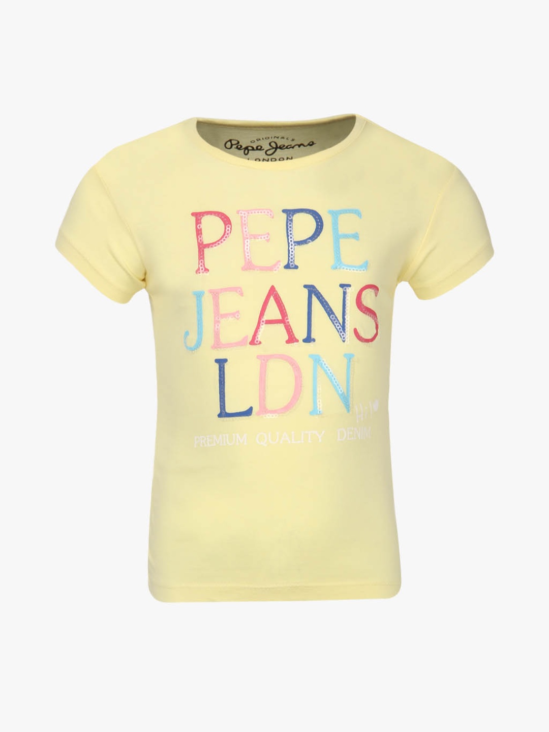 

Yellow Casual Pure Cotton Top