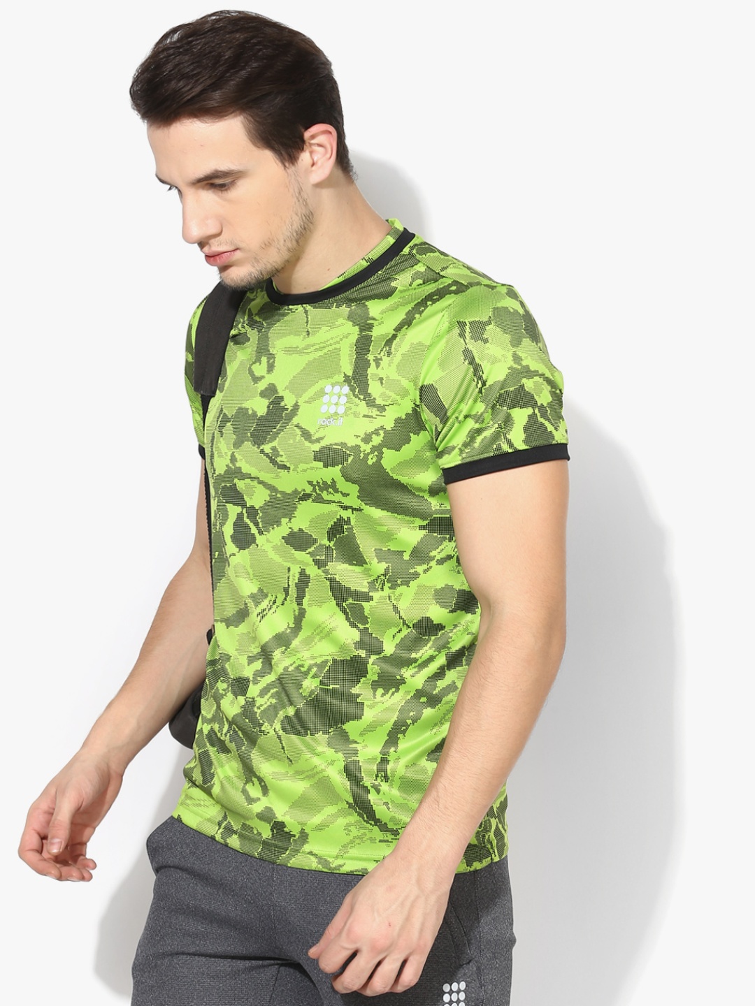 

Green Round Neck T-Shirt