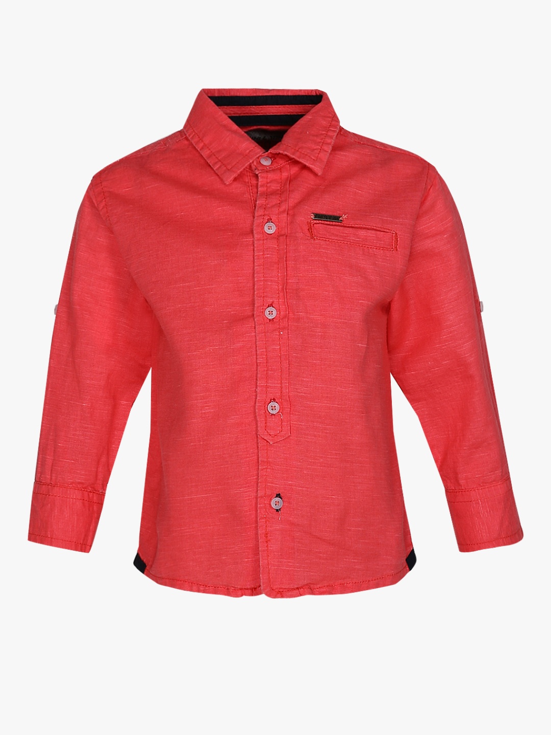 

Red Regular Fit Casual Shirt