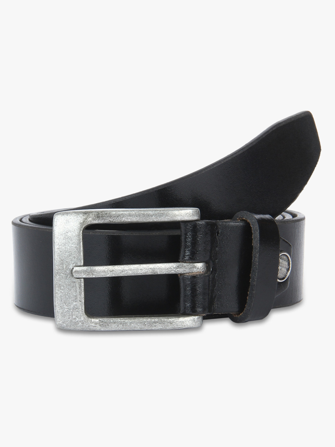 

Black Leather Single Side Belt