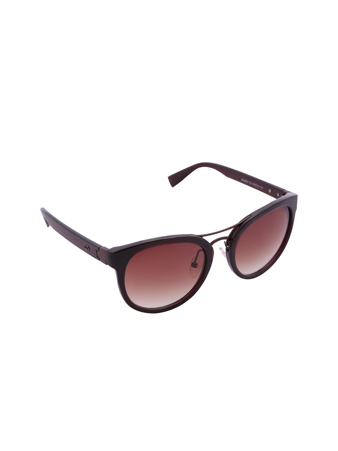 

GIO COLLECTION Women Oval Sunglasses, Brown