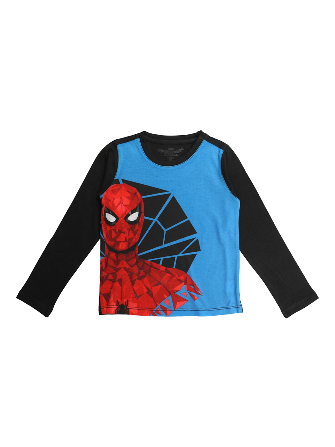 

Marvel by Wear Your Mind Boys Blue Printed Round Neck T-shirt