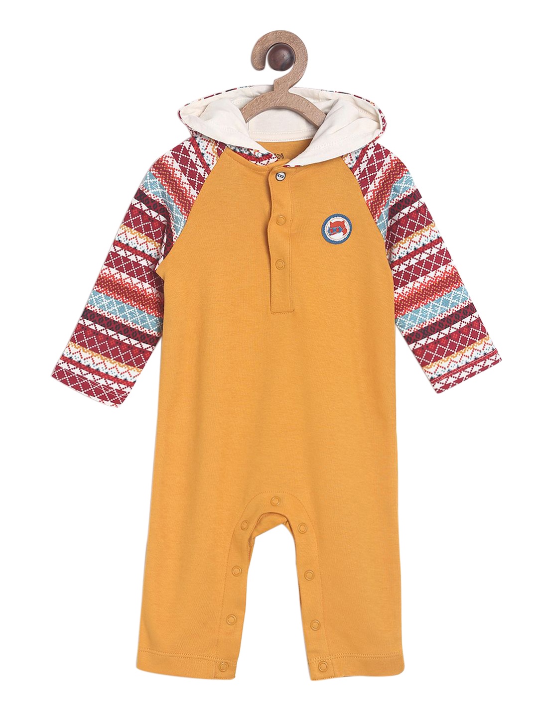 MINI KLUB Boys Yellow Romper