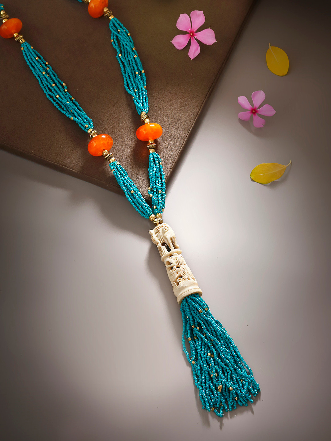 

Bamboo Tree Jewels Blue Antique Chain