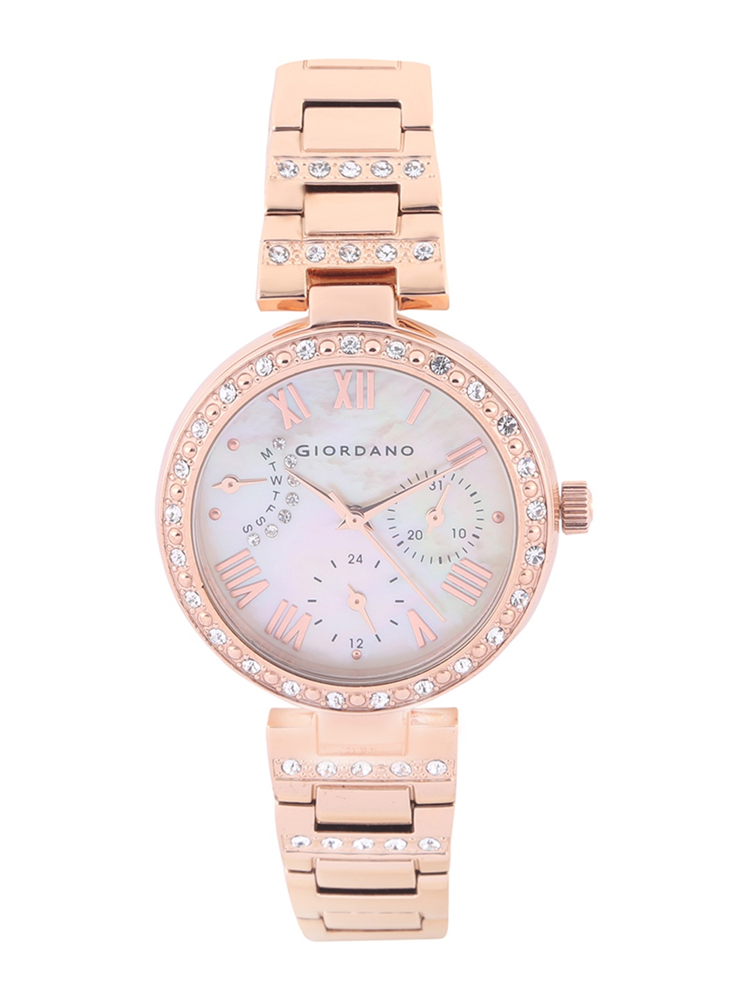 GIORDANO Women Rose Gold Analogue Watch 2959-55