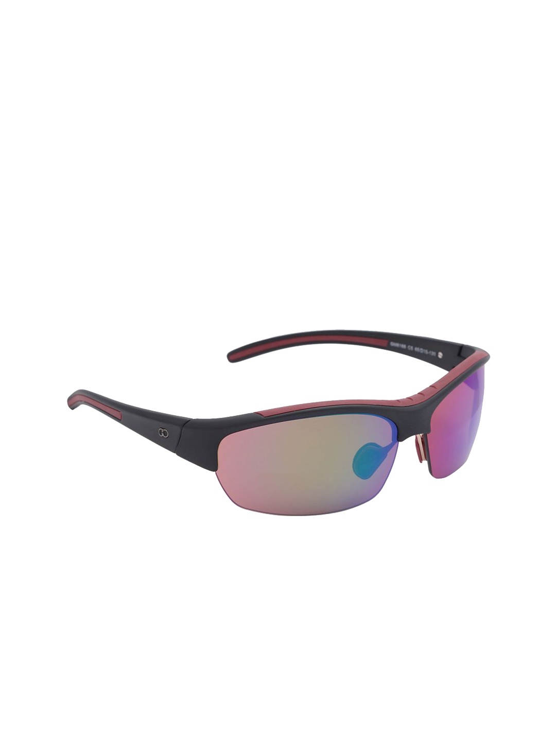 

GIO COLLECTION Men Grey Wayfarer Sunglasses GM6166C05