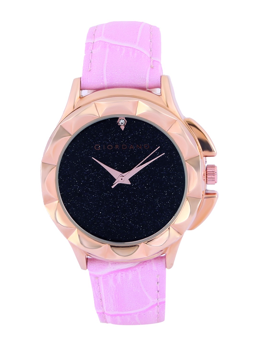 

GIORDANO Women Black Analogue Watch C2136-04