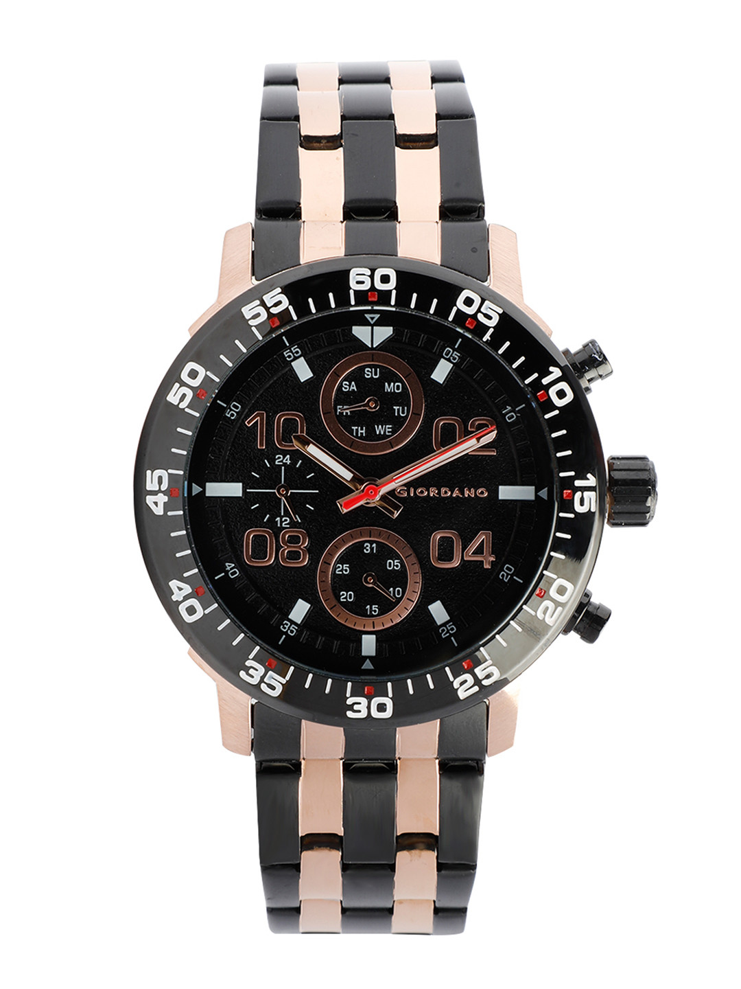 

GIORDANO Men Black Analogue Watch