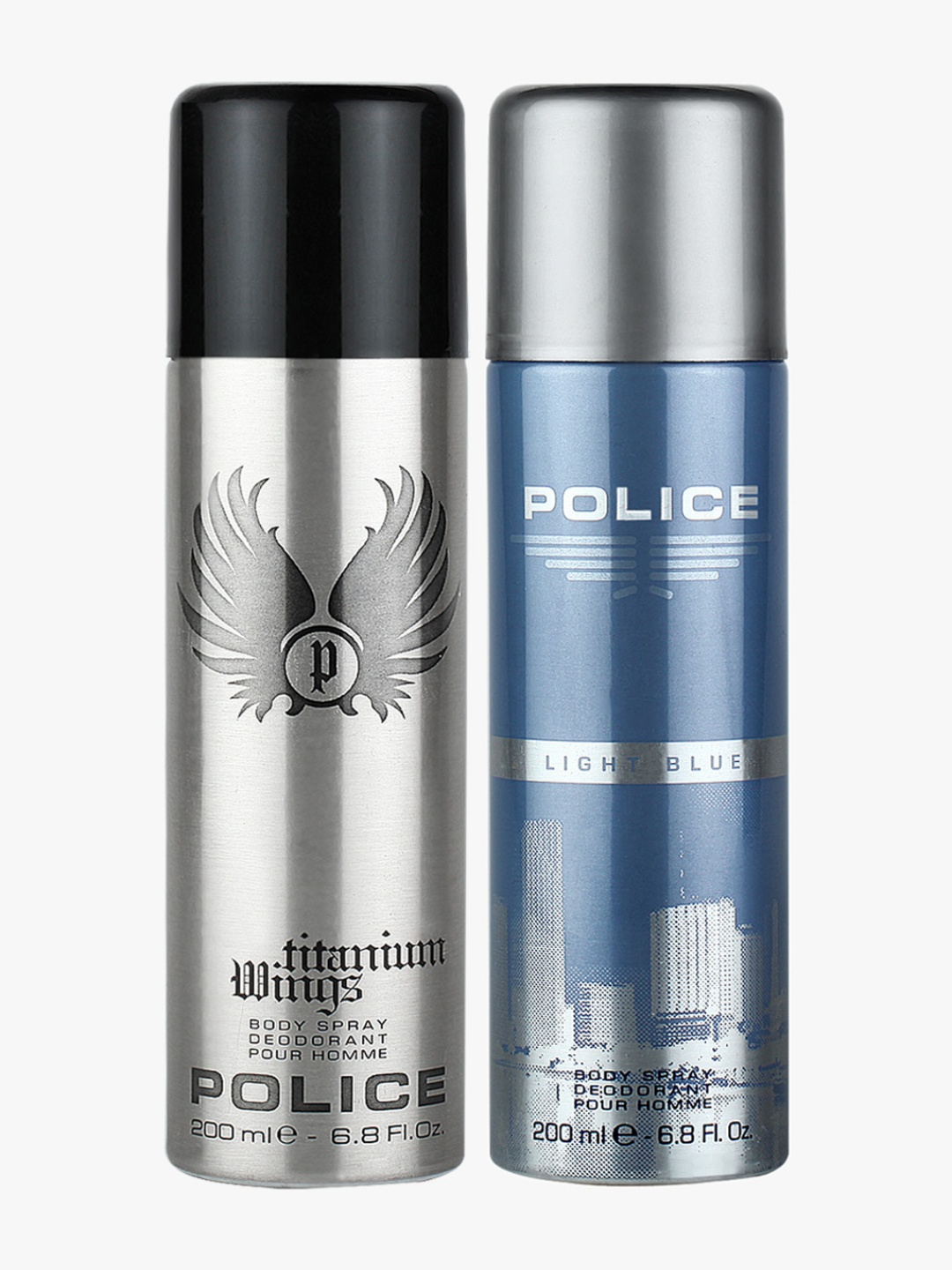 

Wings Titanium+Light Blue Deo Set (2X200ml), Na