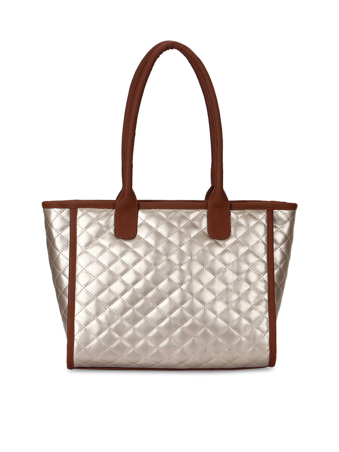 

Anekaant Gold-Toned Solid Shoulder Bag