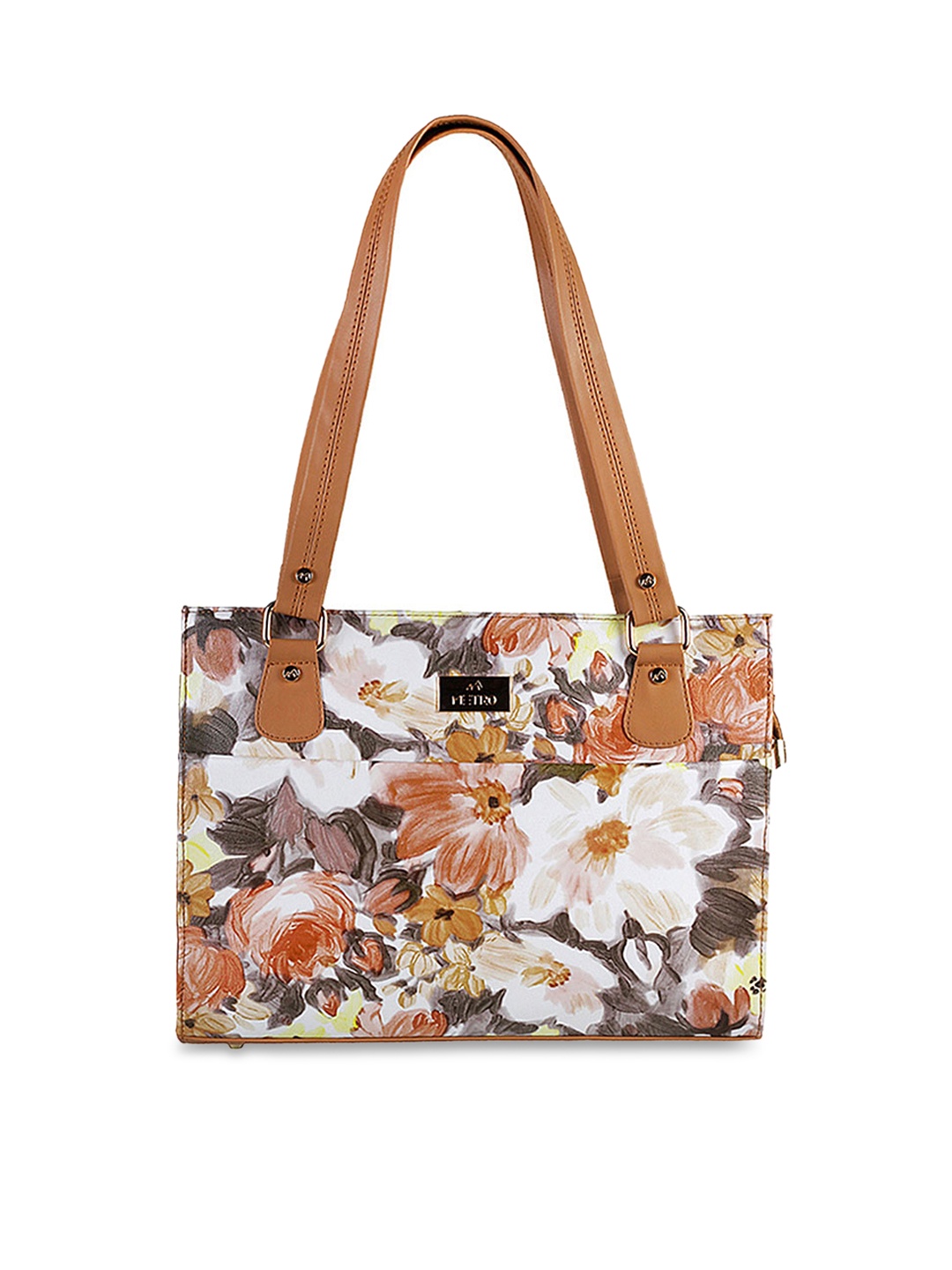 

Metro Tan Printed Shoulder Bag